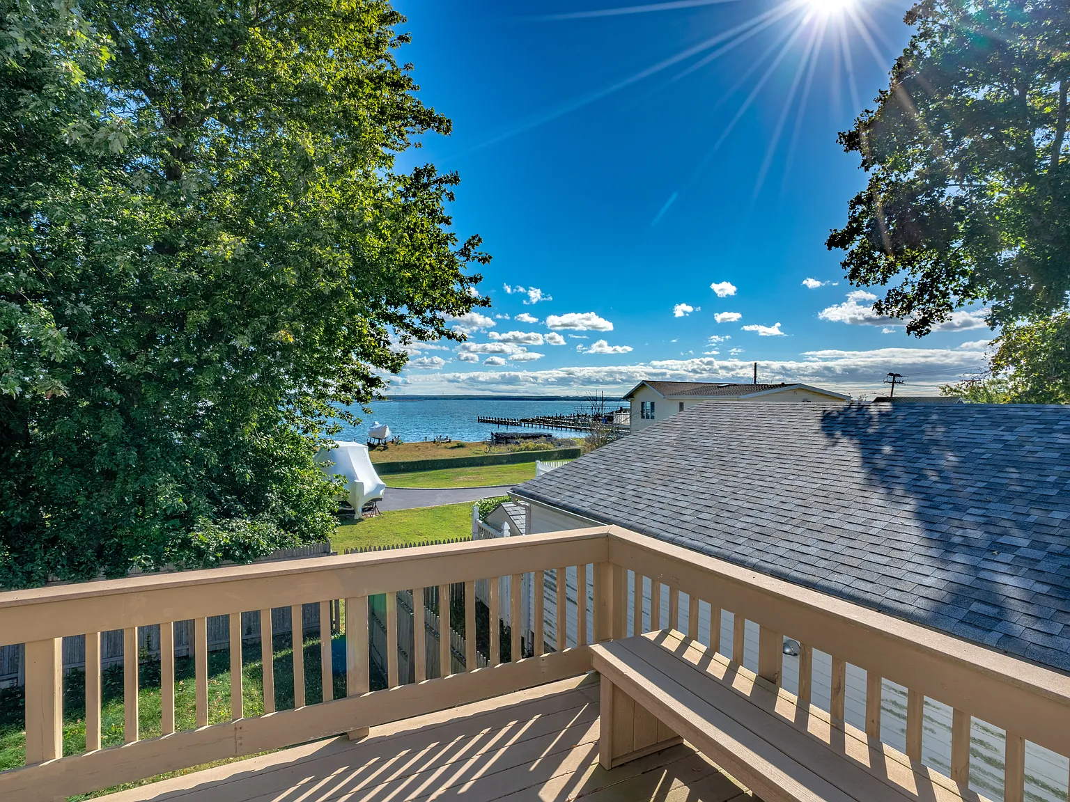 Sweeping Waterviews Two Blocks From Sandy Beach — Photo 3