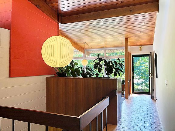 Stairwell to lower level