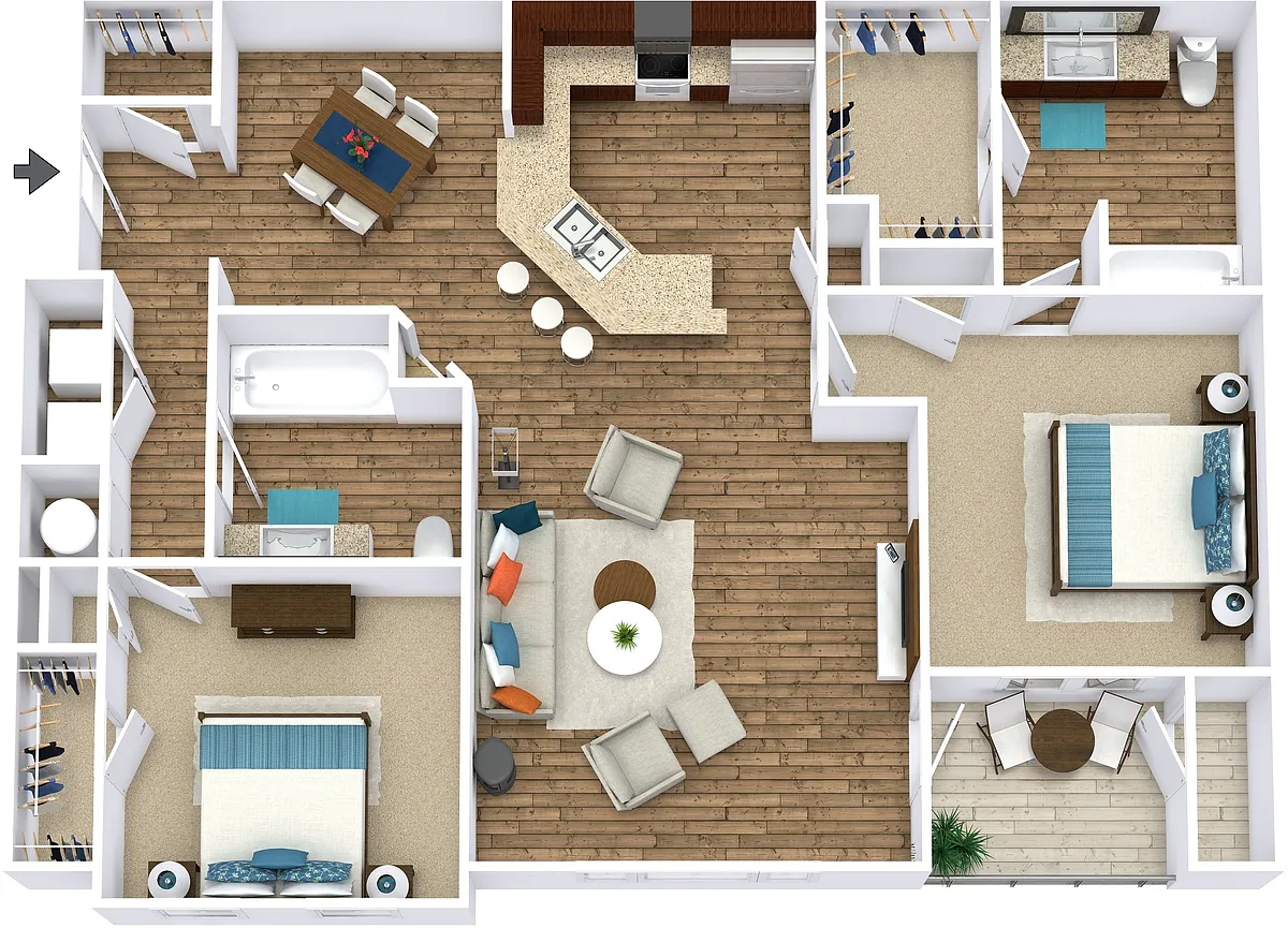 Floor plan Madison