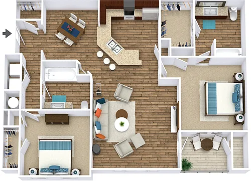 Floor plan Madison