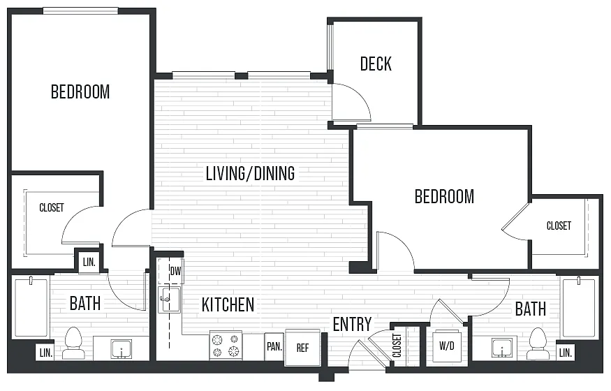 Floor plan 2C