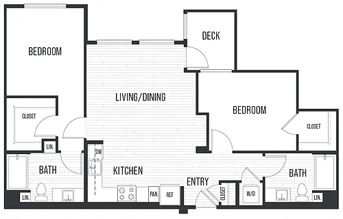 Floor plan 2C