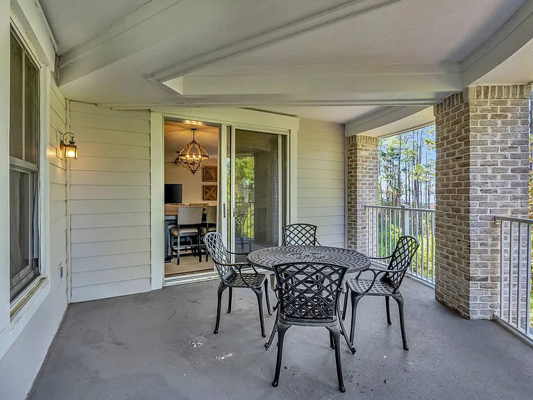 Balcony Seating off Dining Area