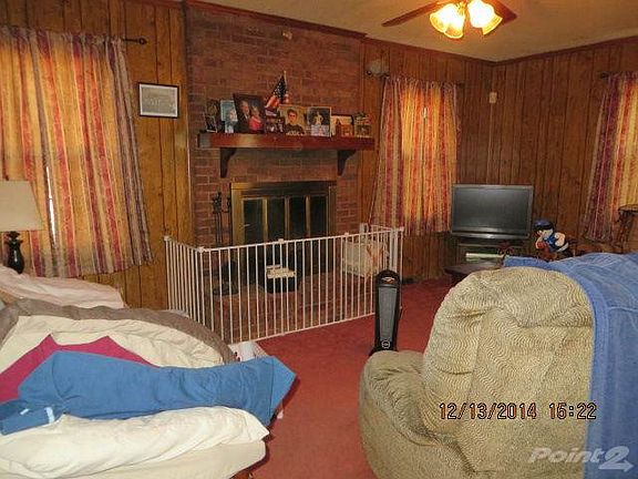 Den with Fireplace
