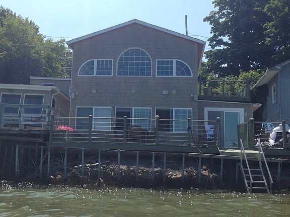 View of house from lake