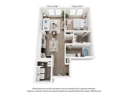 Floor plan AS1-LL