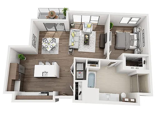 Floor plan A1J