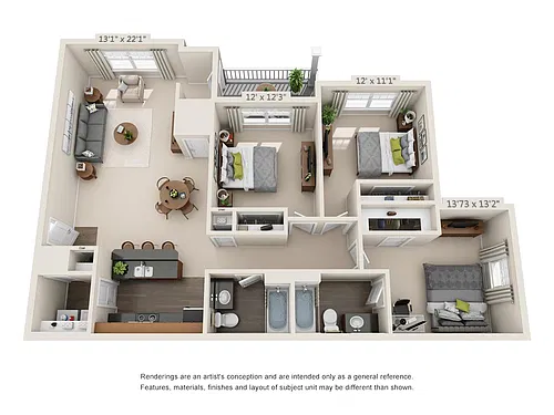 Floor plan The Lionheart