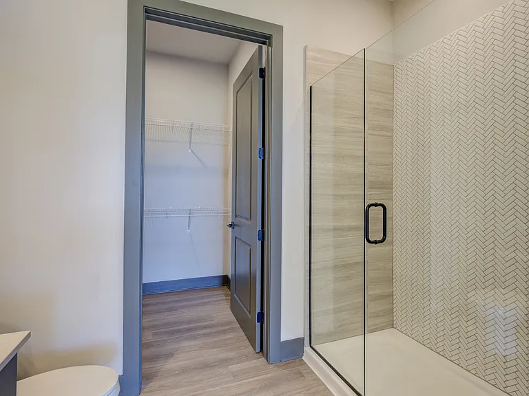 In Bathroom Walk-in Closet