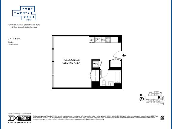 2nd image of 420 Kent Ave APT 624