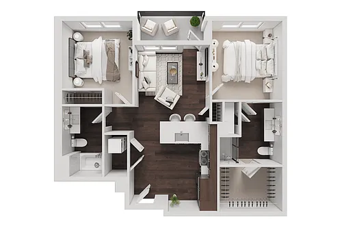 Floor plan Basecamp - Explore A