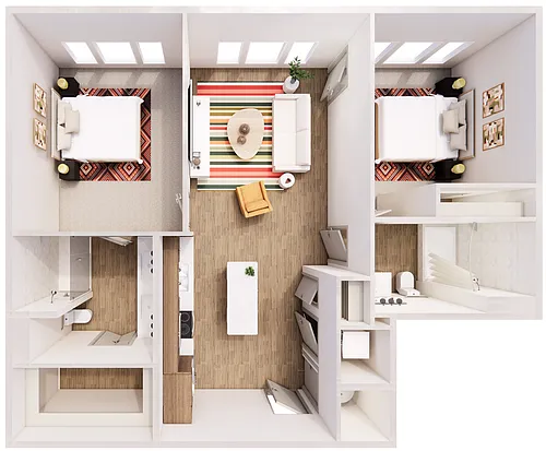 Floor plan B4