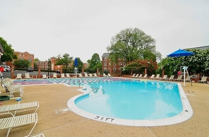 Residents-only pool