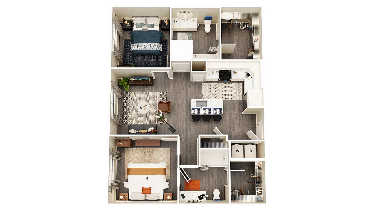 Floor plan B1