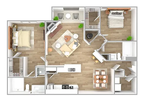 Floor plan B3