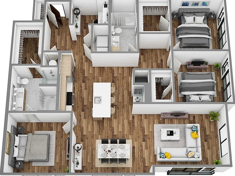 K 3bed/2bath K 3bed/2bath