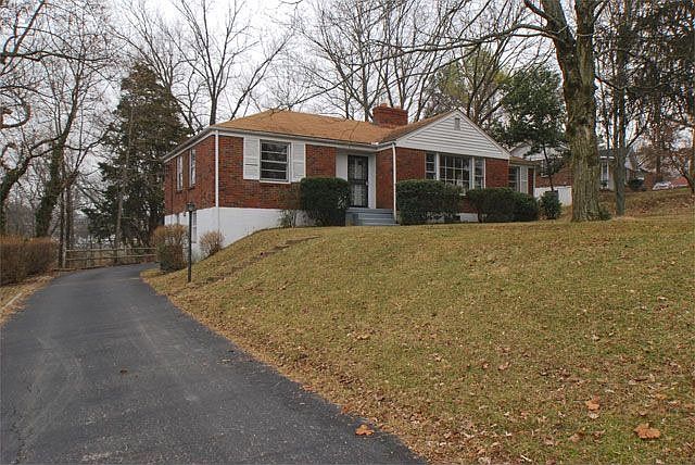 Front of Home w/Large yard