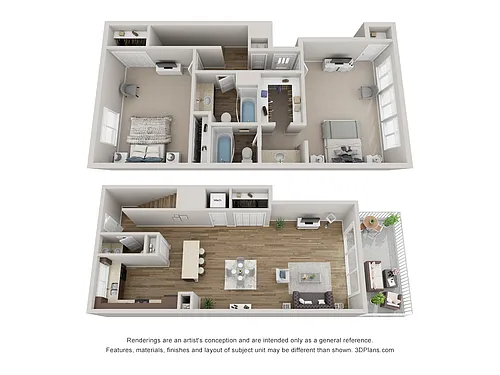 Floor plan Townhomes
