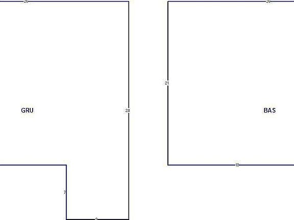 Rear building layout