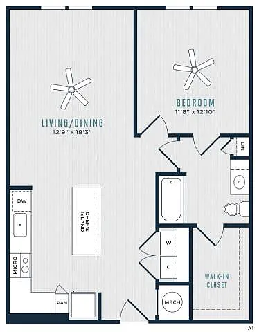 Floor plan A1