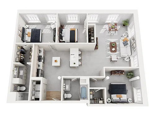 Floor plan 3A