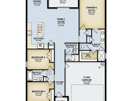 Evolve Floorplan