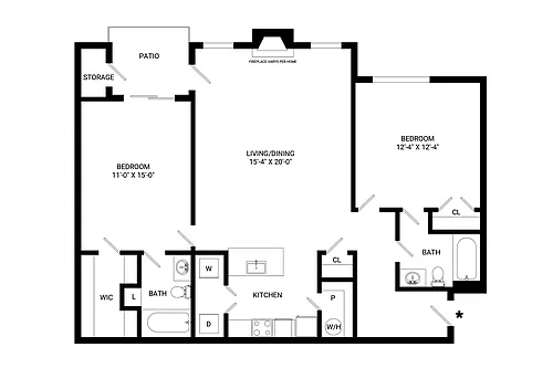 Floor plan Grace 2