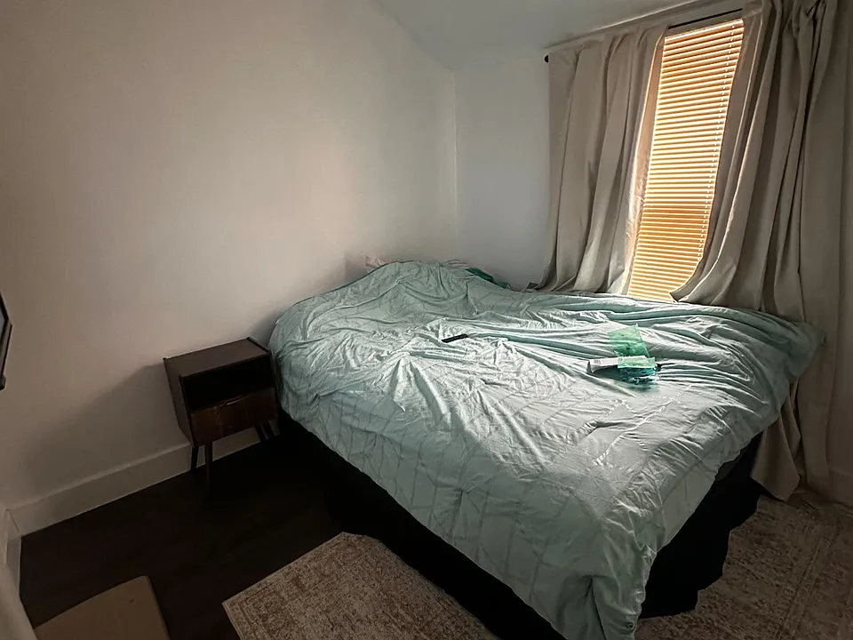 Furniture/decor not included. Only bed and mattress included