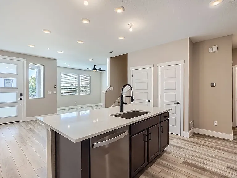 Kitchen / great room area on first floor