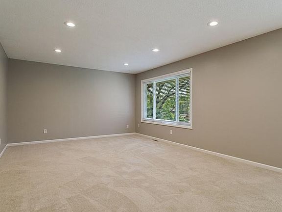 Huge Family Room with picture window