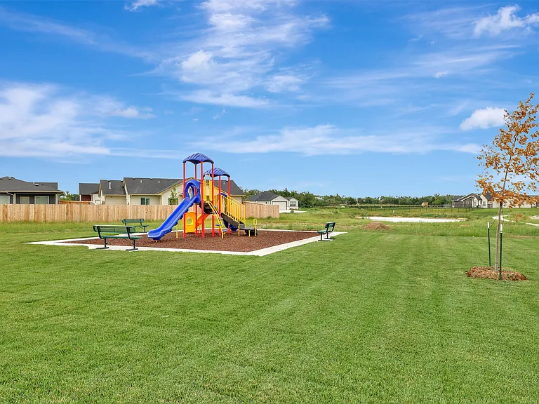Neighborhood playground and green space