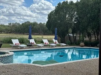 Pool which is easily accessible from the rental unit.