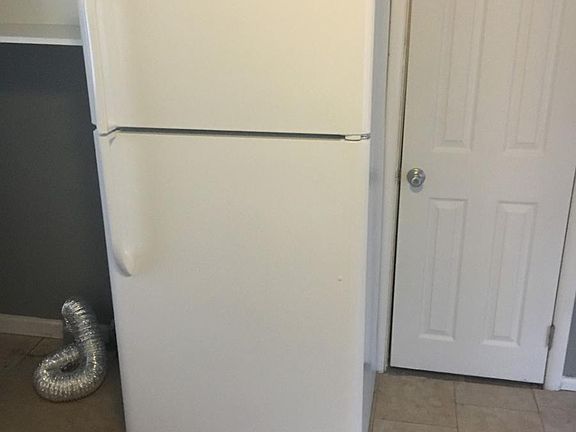 New Refrigerator, Stove, and Toilet.