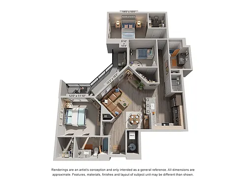 Floor plan Waterfront