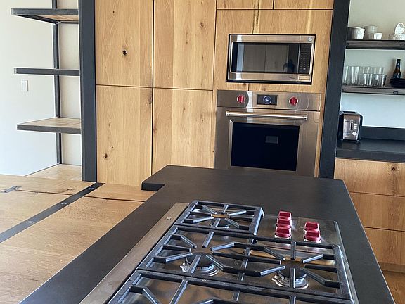 Kitchen - Wolf Cooktop and Wall Oven