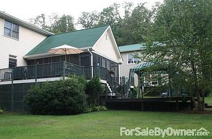 View of Screened in Porch and Sun Deck
						:
						Screened in porch and decks provide plenty of area for entertaining guests!