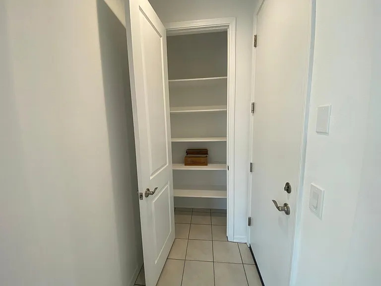 Garage entry