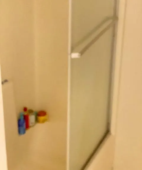 Downstairs shower