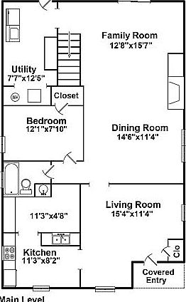 Downstairs Floorplan
