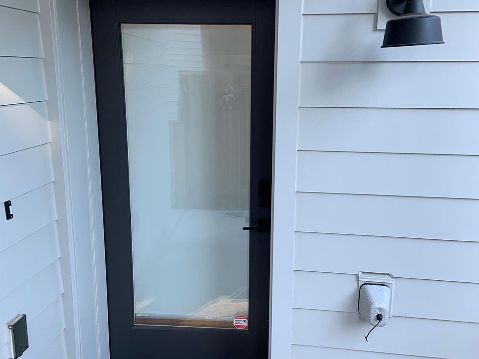 private patio entrance