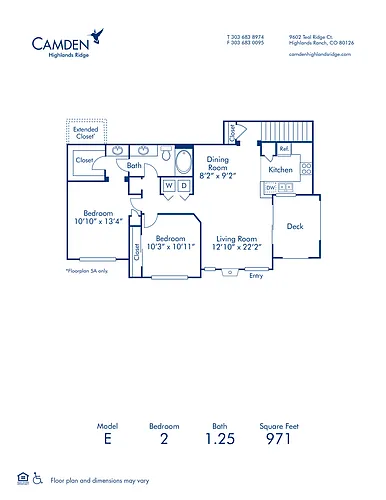 Floor plan E