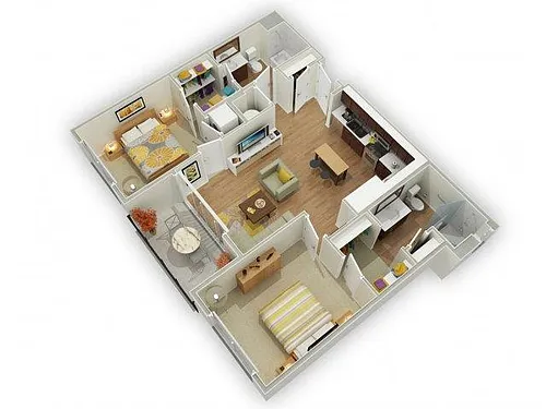 Floor plan B2
