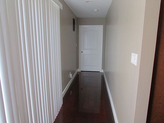 Hallway leading to master bedroom