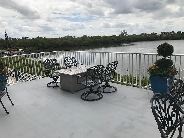 Shared Deck with Firepit and Weber BBQ