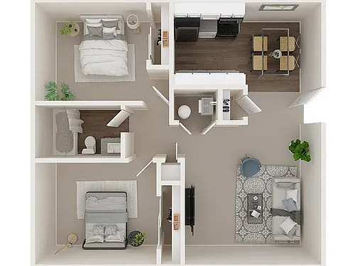 Floor plan 2X1 690