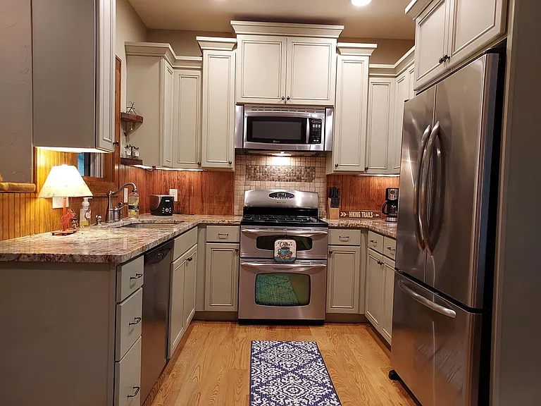 fully stocked kitchen
