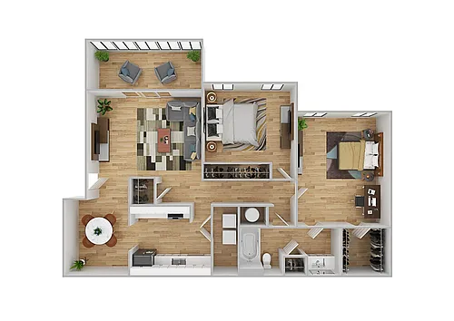 Floor plan Dogwood | Renovated