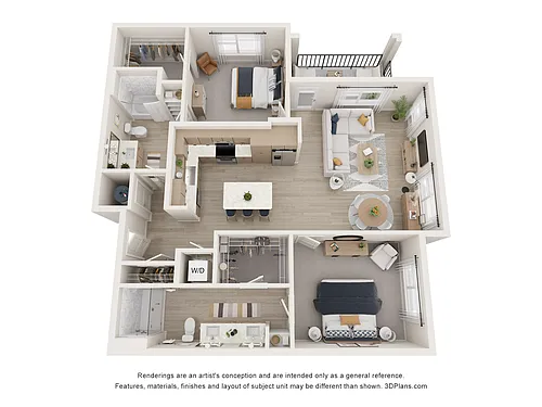 Floor plan B3