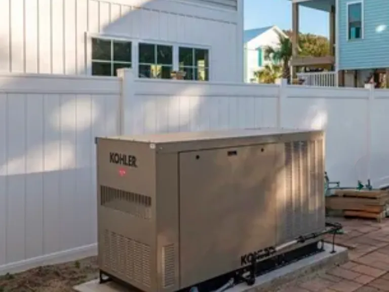 Giant propane generator in case the power goes out!