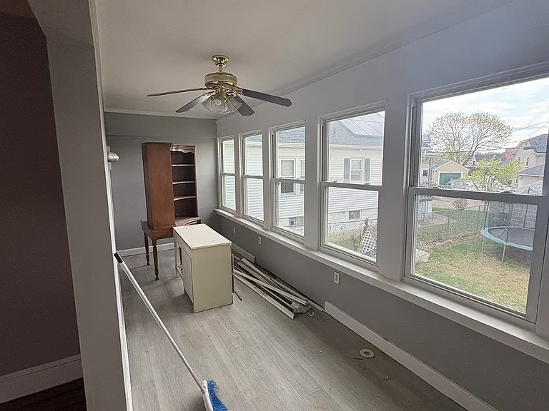Sunroom off the living room